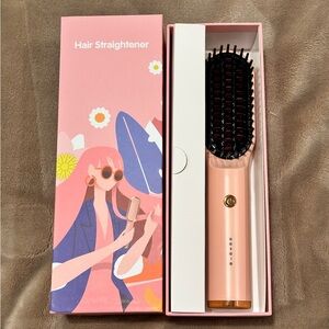 Wireless Electric Iron Portable Hair Straightener Comb